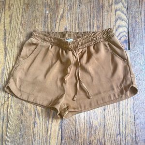 Brown shorts!